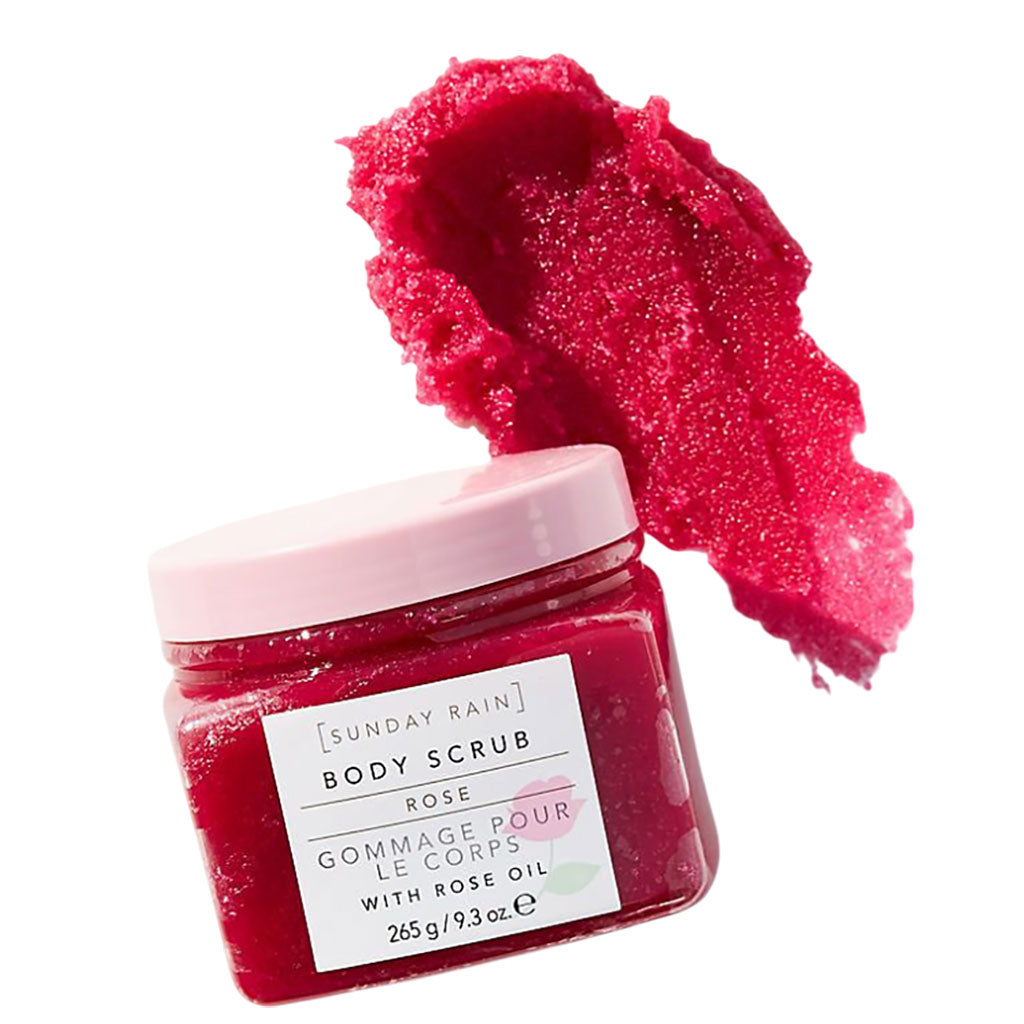Sunday Rain Rose Body Scrub