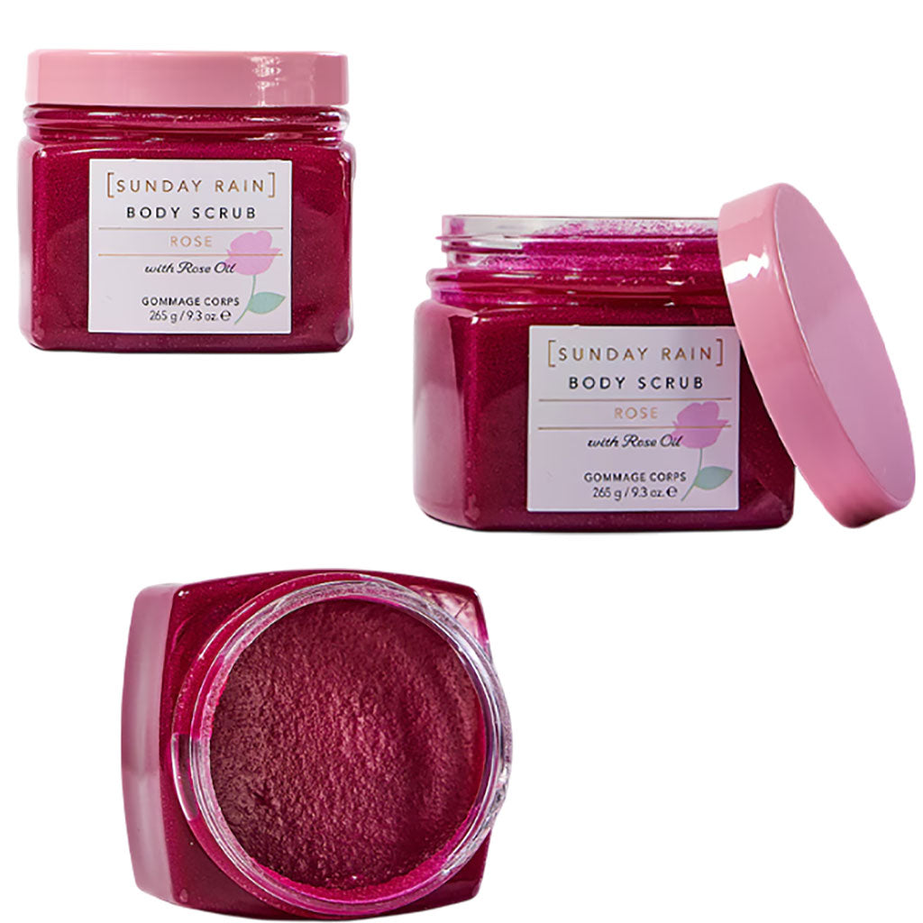 Sunday Rain Rose Body Scrub