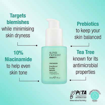 Super Facialist Clear Skin Breakout Buster Serum