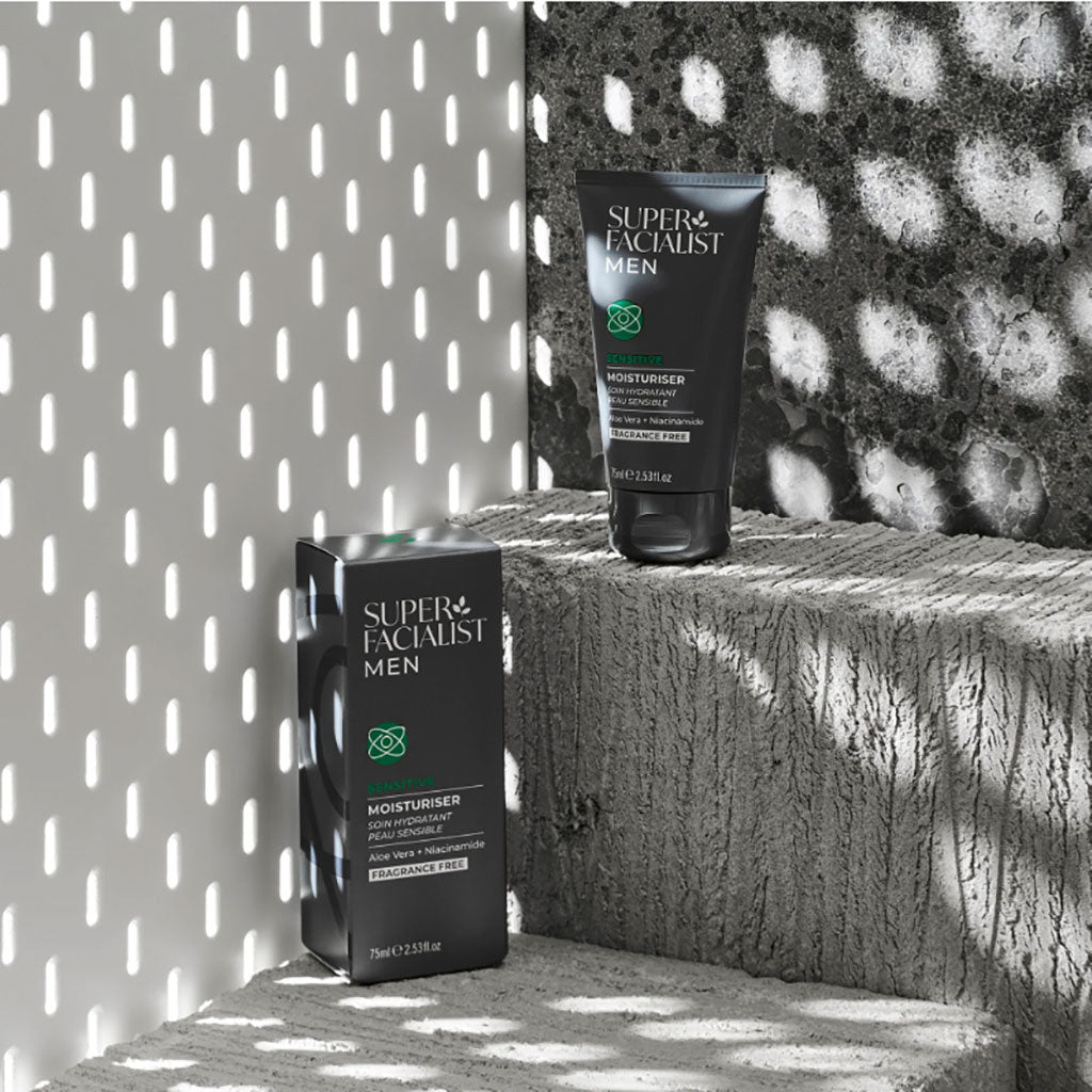 Super Facialist Men Sensitive Moisturiser