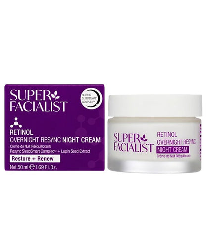 Super Facialist Retinol Overnight Resync Night Cream