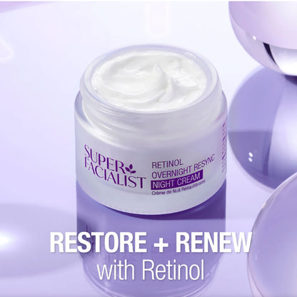 Super Facialist Retinol Overnight Resync Night Cream