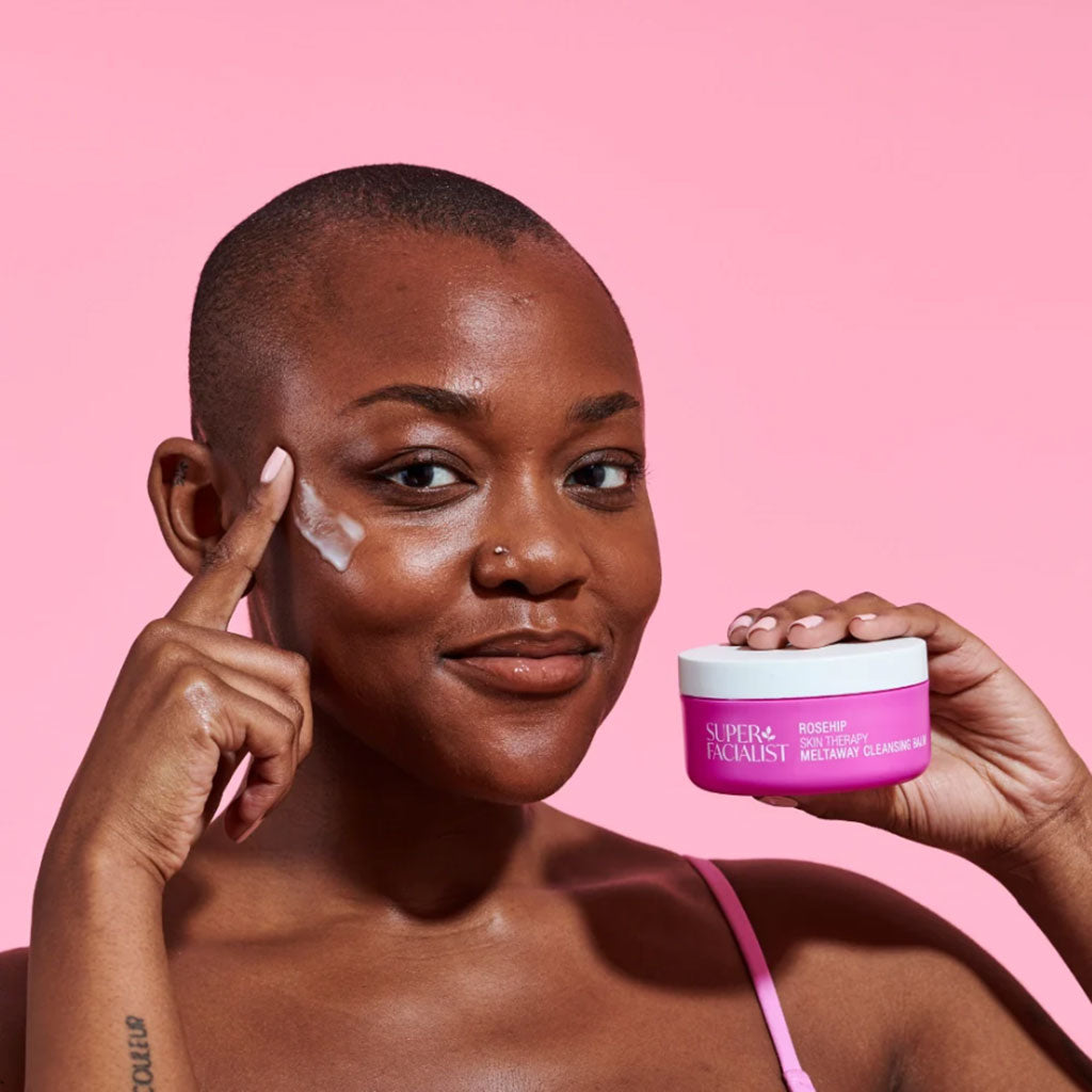 Super Facialist Rosehip Skin Therapy Meltaway Hydrate Cleansing Balm