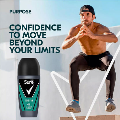 Sure Men Sensitive 48H Protection Deodorant Roll On