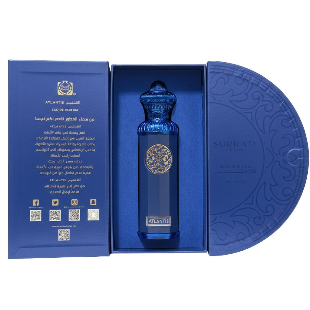 Surrati Atlantis Eau De Parfum For Him bottle product image