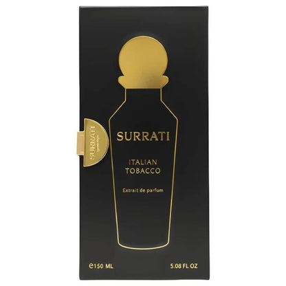 Surrati Italian Tobacco Extrait de Parfum for Him bottle and packaging