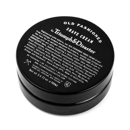 Triumph And Disaster  Old Fashioned Shave Cream