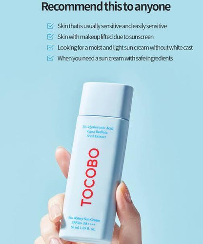 TOCOBO Bio Watery High Protection Sun Cream SPF50