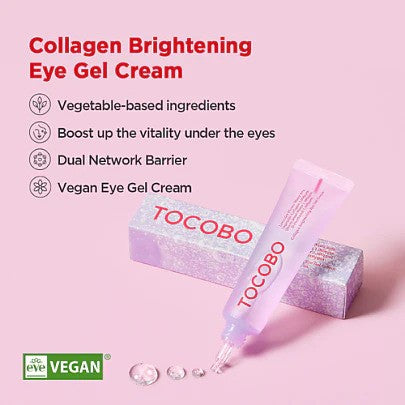 TOCOBO Collagen Brightening Eye Gel Cream