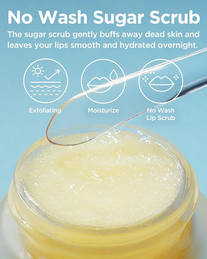 TOCOBO Lemon Oil Sugar Scrub Lip Mask