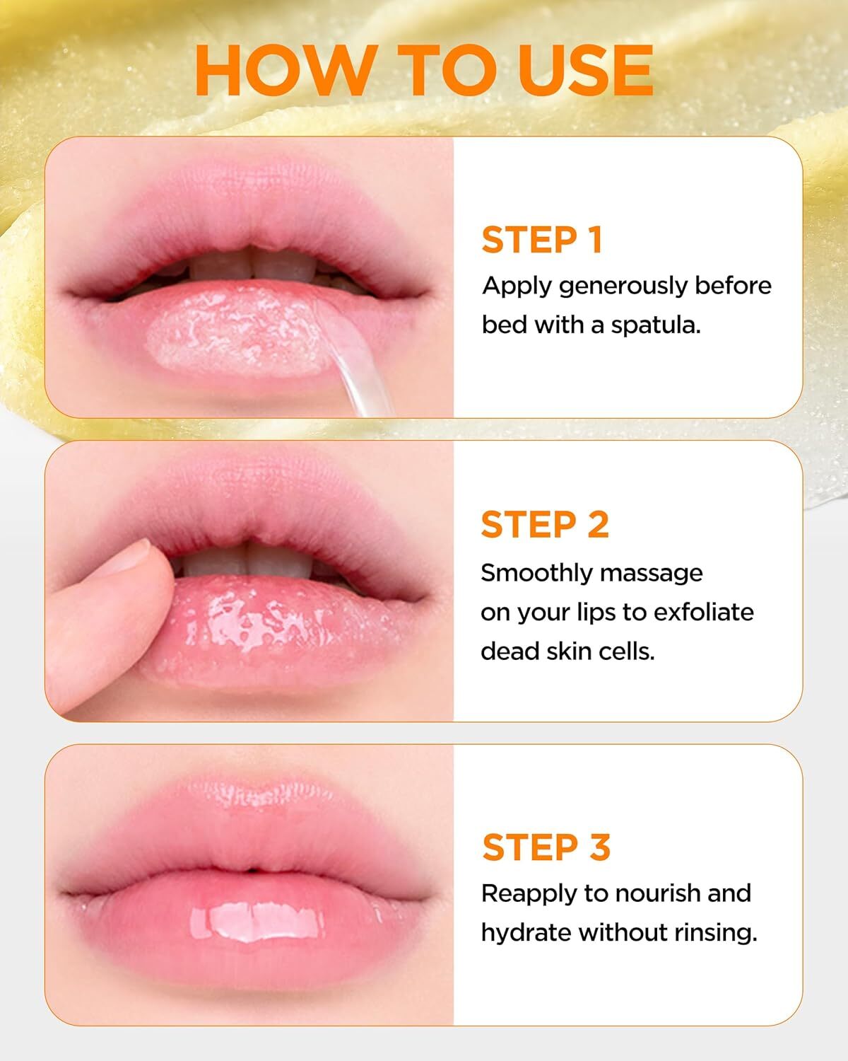 TOCOBO Lemon Oil Sugar Scrub Lip Mask