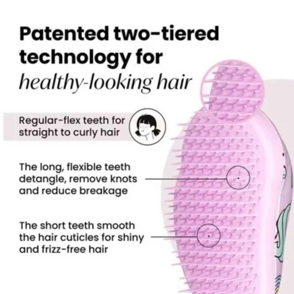 Tangle Teezer Kids Detangling Mini Hairbrush Unicorn