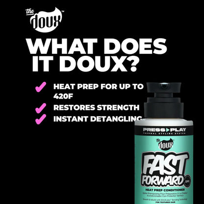 The Doux Fast Forward Heat Prep Conditioner