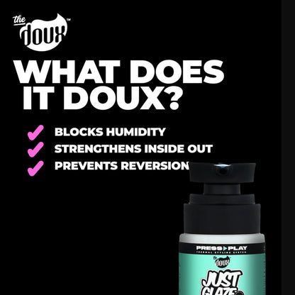 The Doux Just Glaze Silkening Fluid