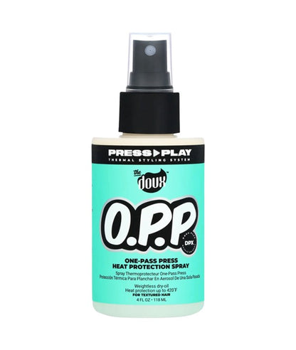 The Doux OPP One Pass Press Heat Protection Spray