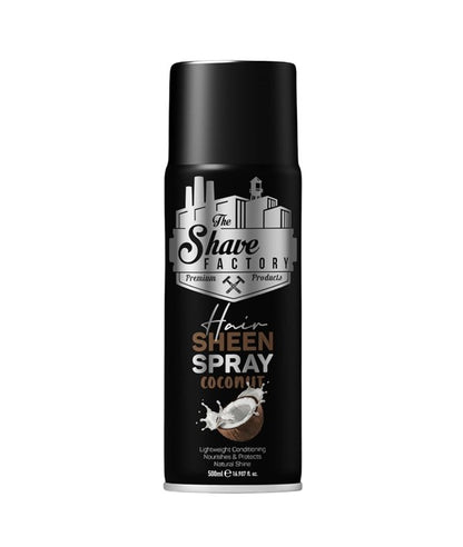 The Shave Factory  Coconut Hair Sheen Spray