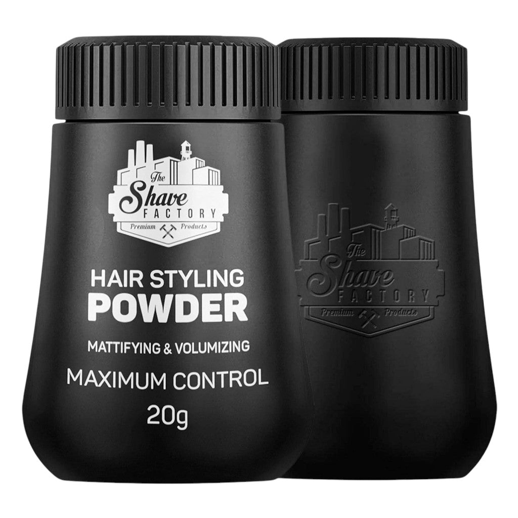 The Shave Factory Mattifying And Volumizing Maximum Control Hair Styling Powder
