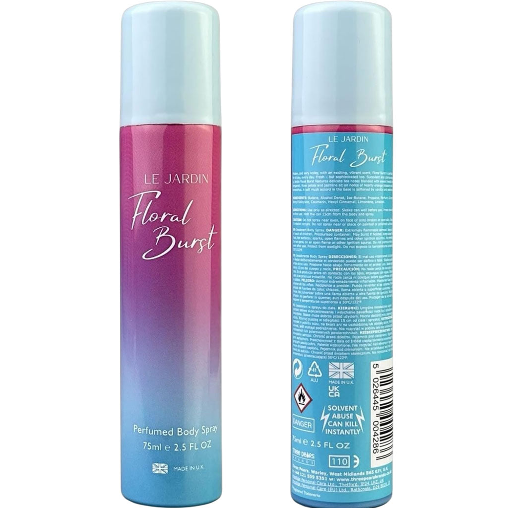Three Pears Le Jardin Floral Burst Perfumed Body Spray