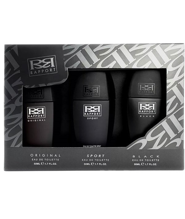 Three Pears Rapport Three Piece Eau De Toilette Gift Set