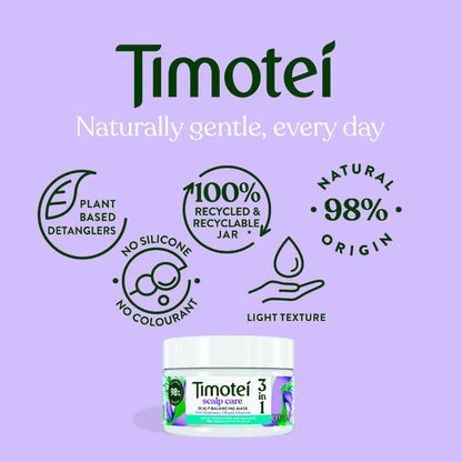 Timotei  Scalp Care 3 In 1 Scalp Balancing Mask
