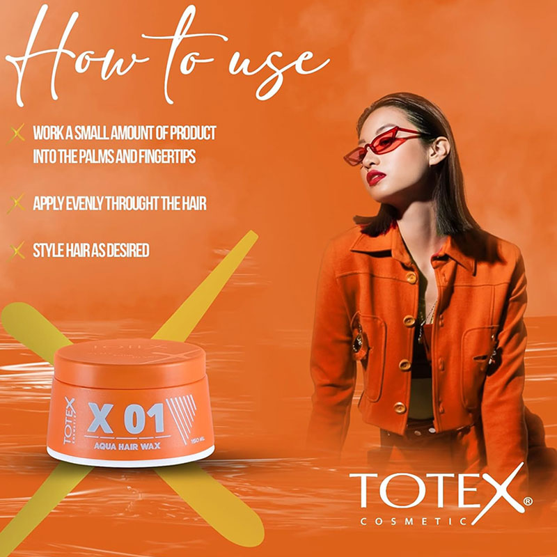 Totex Cosmetic Totex X 01 Aqua Hair Wax