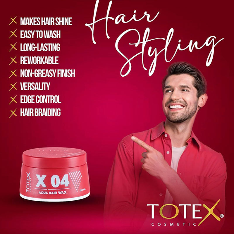 Totex Cosmetic Totex X 04 Aqua Hair Wax