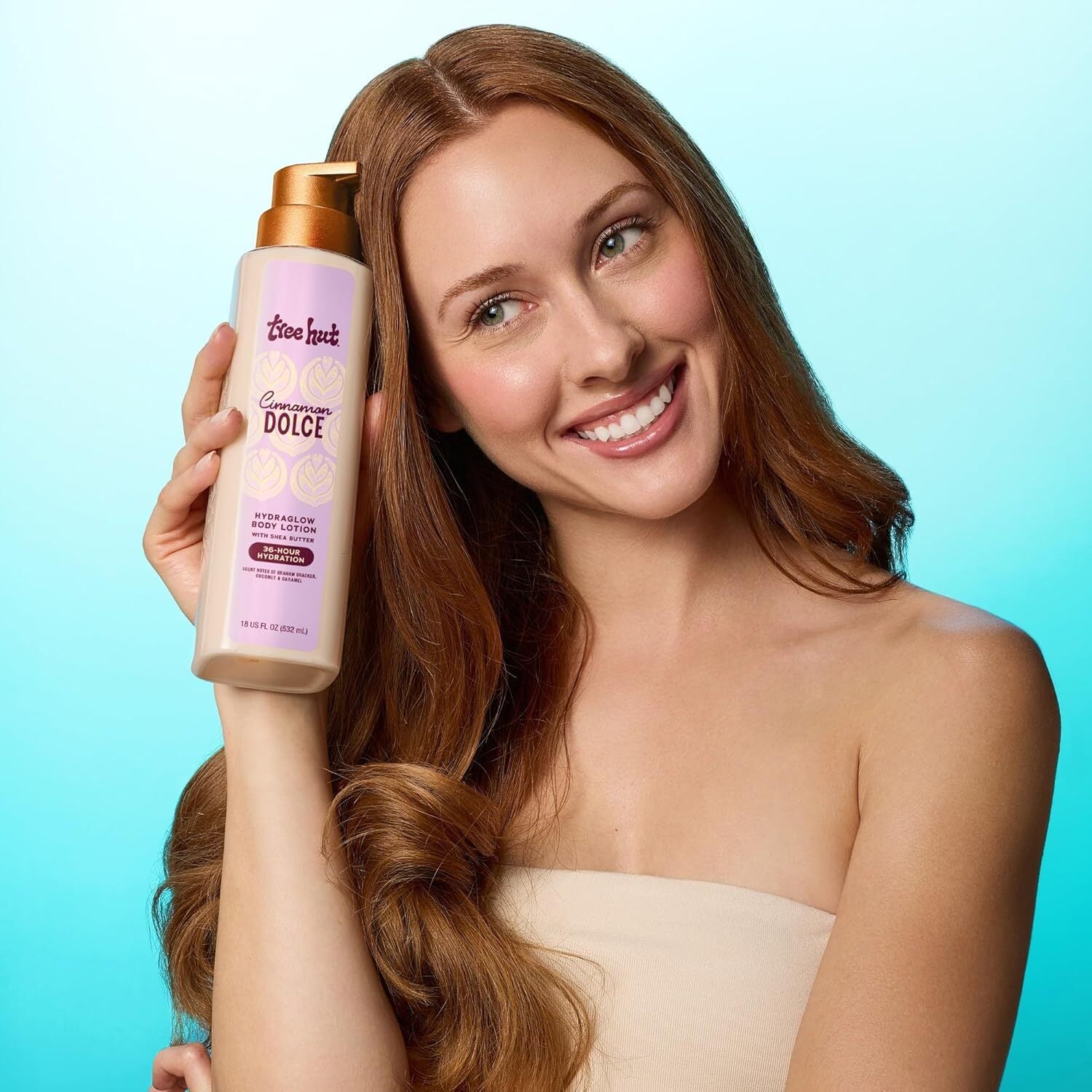 Tree Hut Cinnamon Dolce Hydra Glow Body Lotion