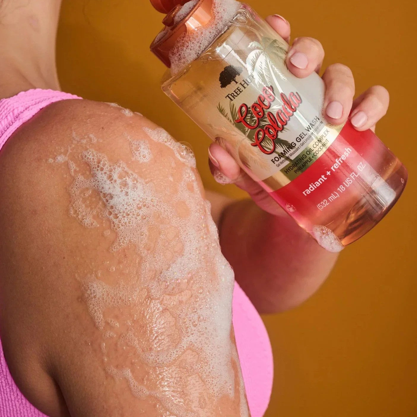 Tree Hut Coco Colada Foaming Gel Wash