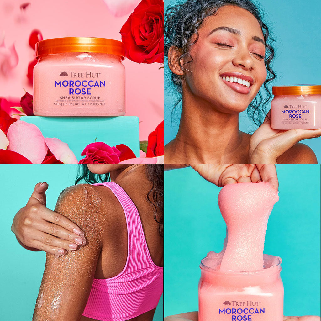 Tree Hut Moroccan Rose Shea Sugar Scrub