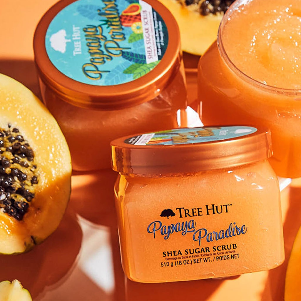 Tree Hut Papaya Paradise Shea Sugar Scrub