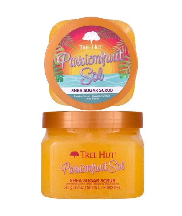 Tree Hut Passionfruit Sol Shea Sugar Scrub