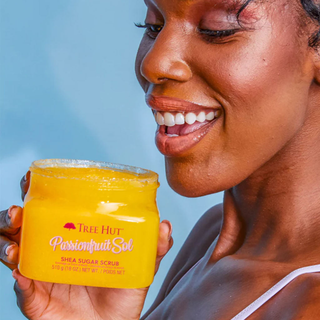 Tree Hut Passionfruit Sol Shea Sugar Scrub