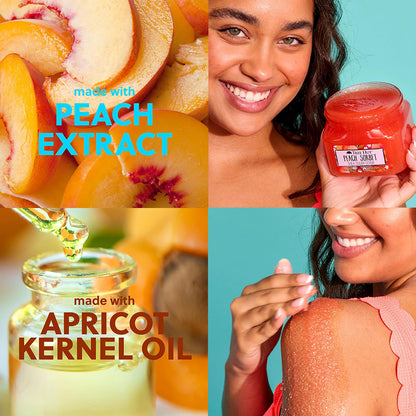 Tree Hut Peach Sorbet Shea Sugar Scrub