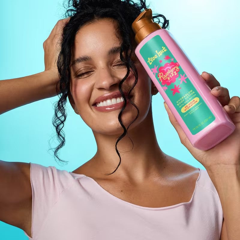 Tree Hut Respberry Fizz Hydra Glow Body Lotion