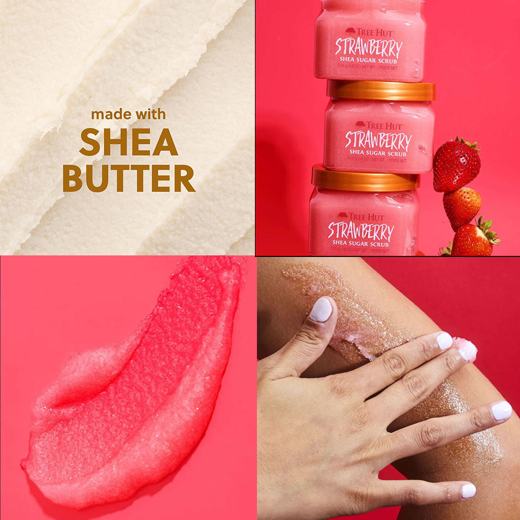 Tree Hut Strawberry Shea Sugar Scrub