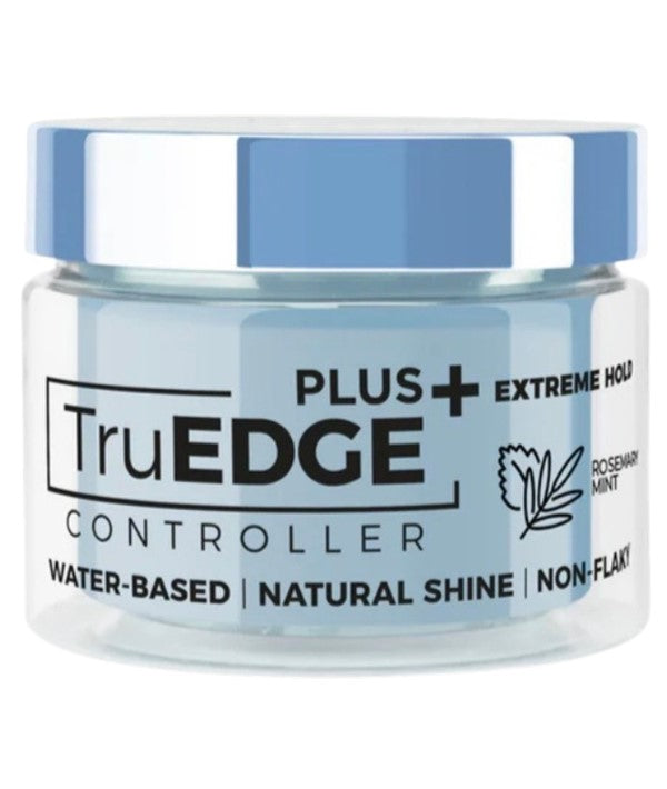 NICKA K NEWYORK Tyche Truedge Controller Extreme Hold hair styling product with rosemary mint scent in a sleek container
