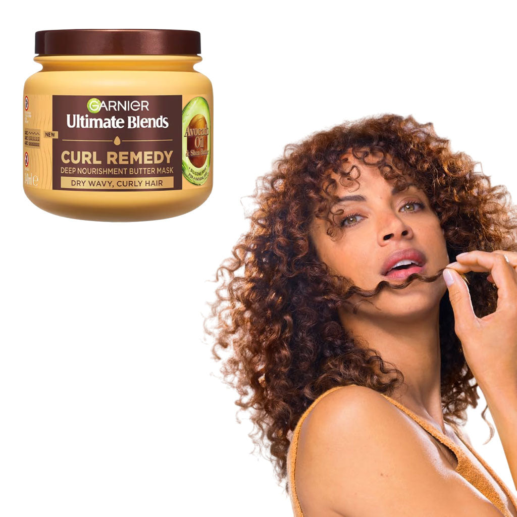Garnier Ultimate Blends Curl Remedy Deep Nourishment Butter Mask