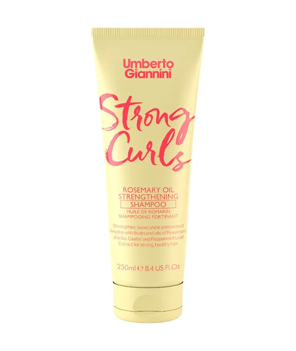Umberto Giannini Strong Curls Rosemary Oil Strengthening Shampoo