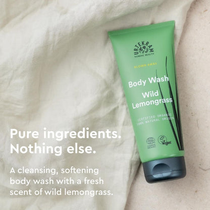 Urtekram  Blown Away Wild Lemongrass Body Wash