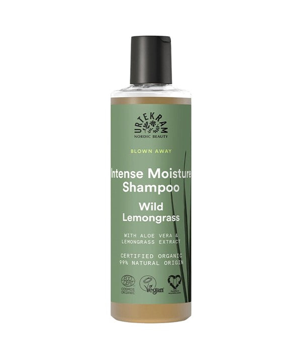 Urtekram  Blown Away Wild Lemongrass Intense Moisture Shampoo