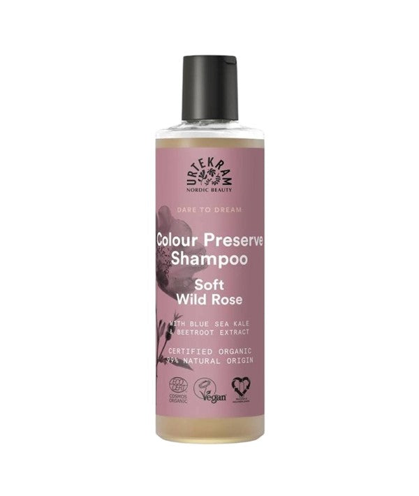 Urtekram  Dare To Dream Soft Wild Rose Colour Preserve Shampoo