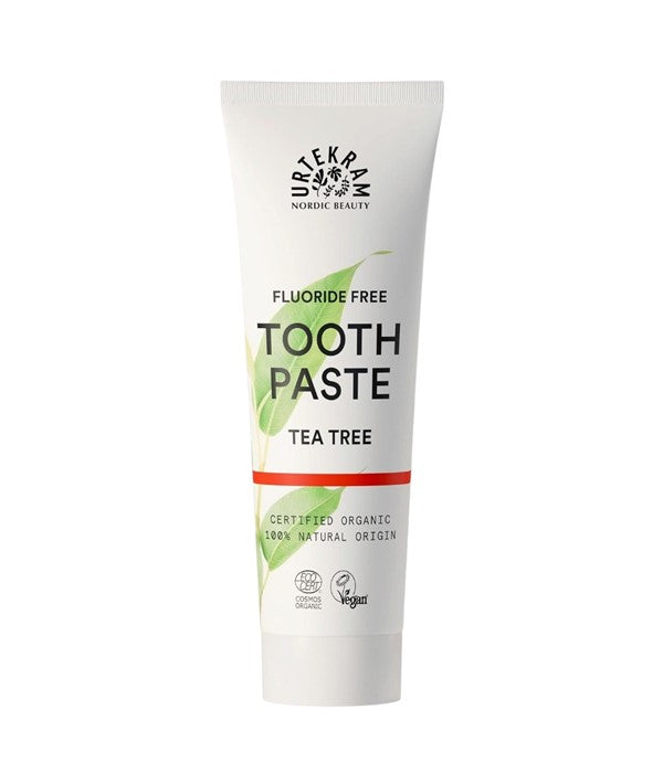Urtekram  Fluoride Free Tea Tree Tooth Paste