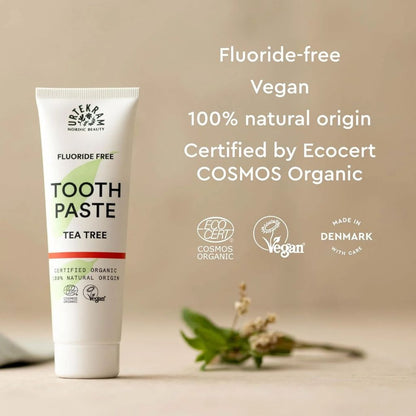 Urtekram  Fluoride Free Tea Tree Tooth Paste