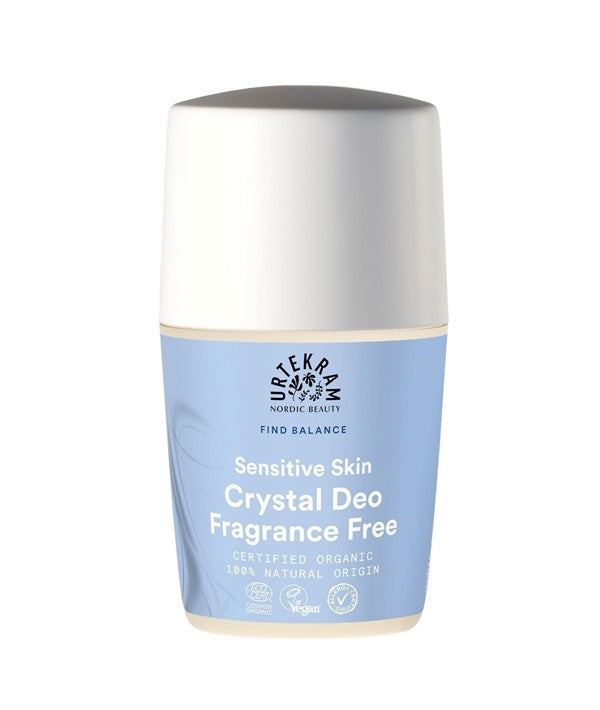 Urtekram  Fragrance Free Sensitive Skin Crystal Deo