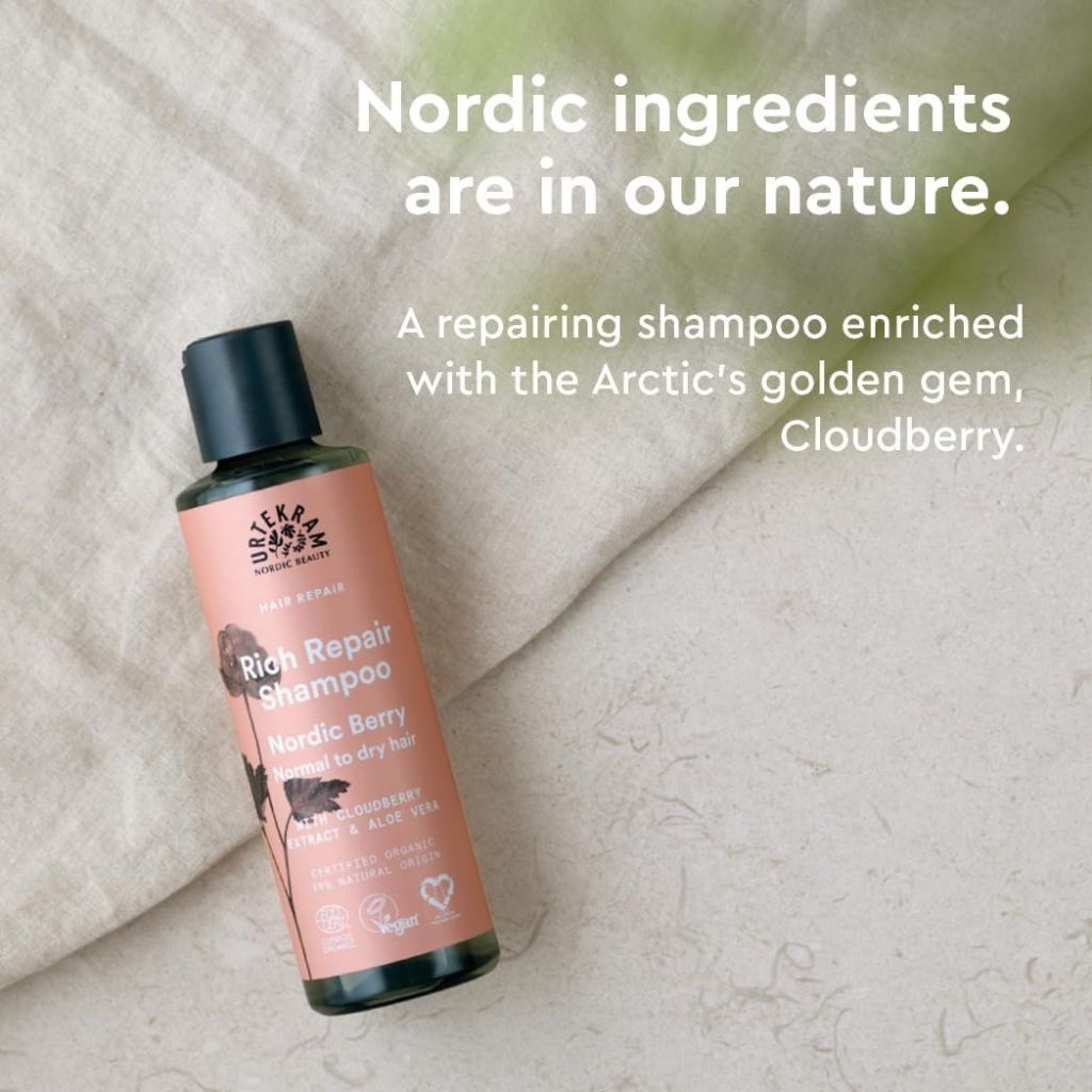 Urtekram  Hair Repair Nordic Berry Rich Repair Shampoo