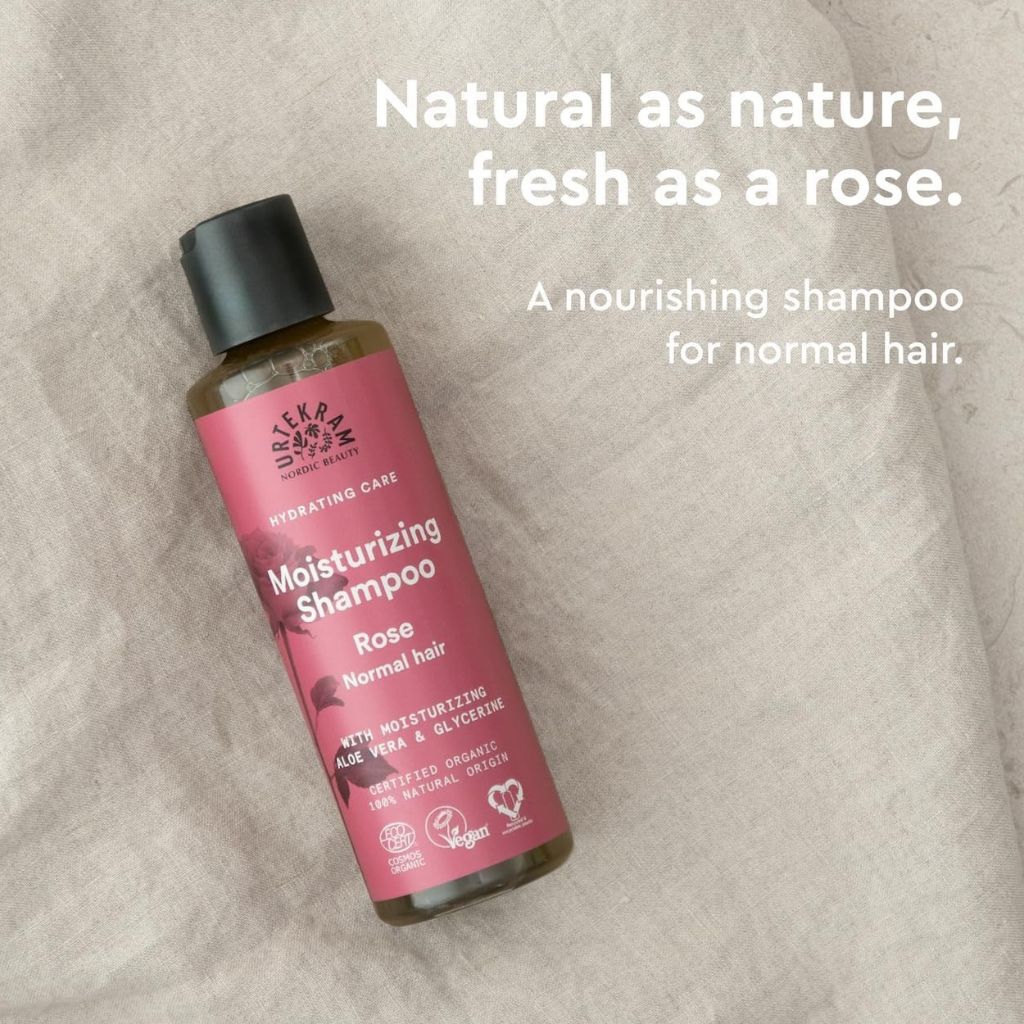 Urtekram  Hydrating Care Rose Moisturizing Shampoo