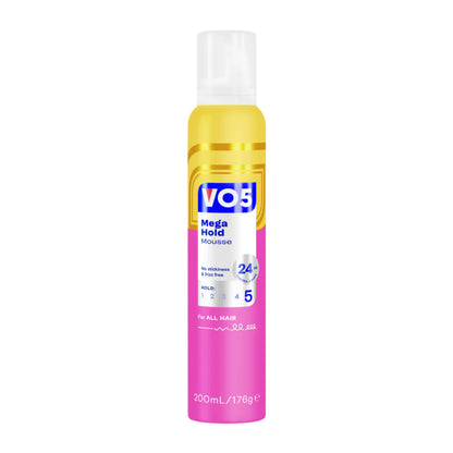VO5 Weather Resistant Styling Mousse Mega Hold