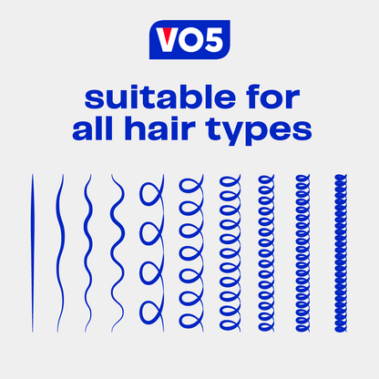 VO5 Invisible Firm Hold 3 hairspray in a 400ml bottle, suitable for all hair types, providing strong, invisible styling hold.