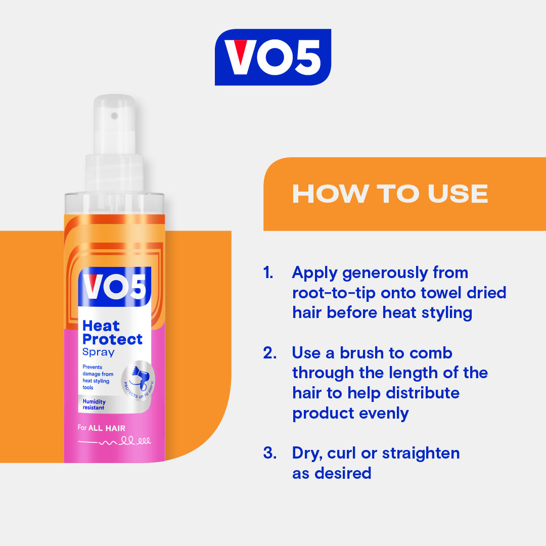 VO5 Heat Protect Spray For All Hair
