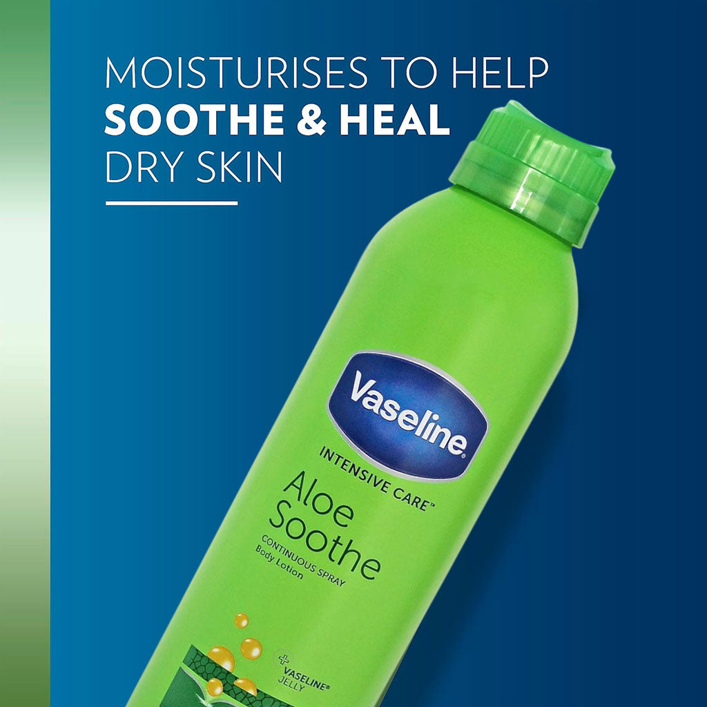 Vaseline Intensive Care Spray Moisturiser Aloe Soothe
